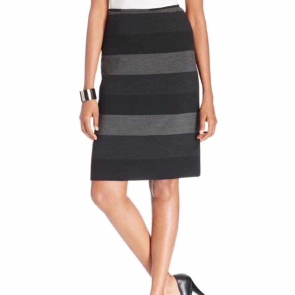 Tahari ASL Striped Skirt